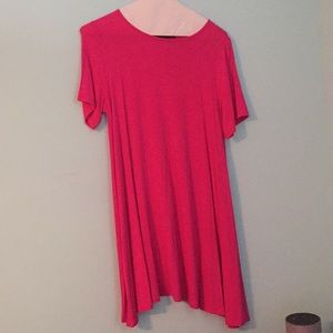 Hourglass Lilly pink dress